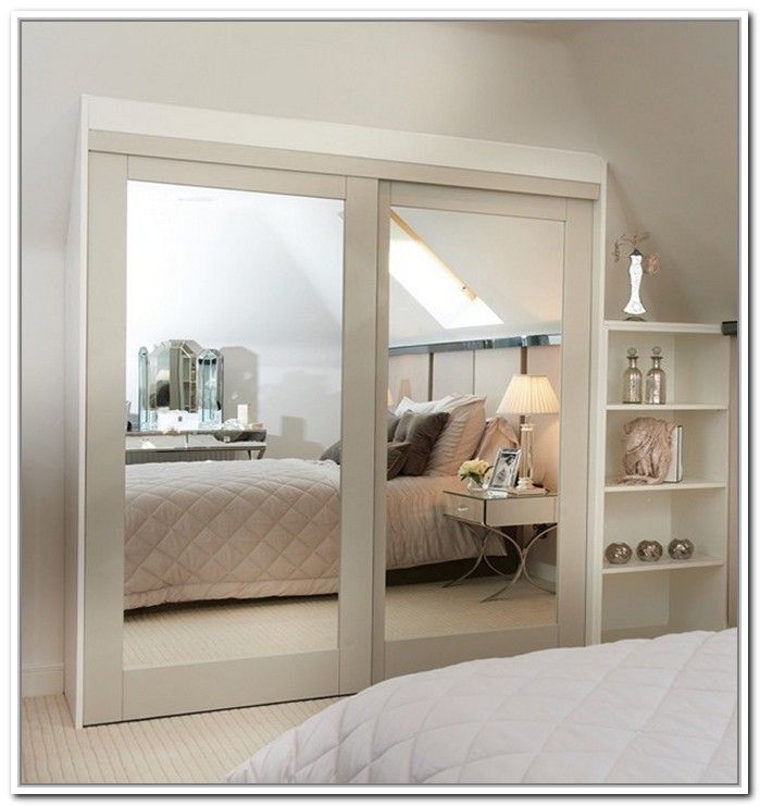 mirrored closet doors 25+ best closet door ideas that won the internet [stylish design] JBDRAAN